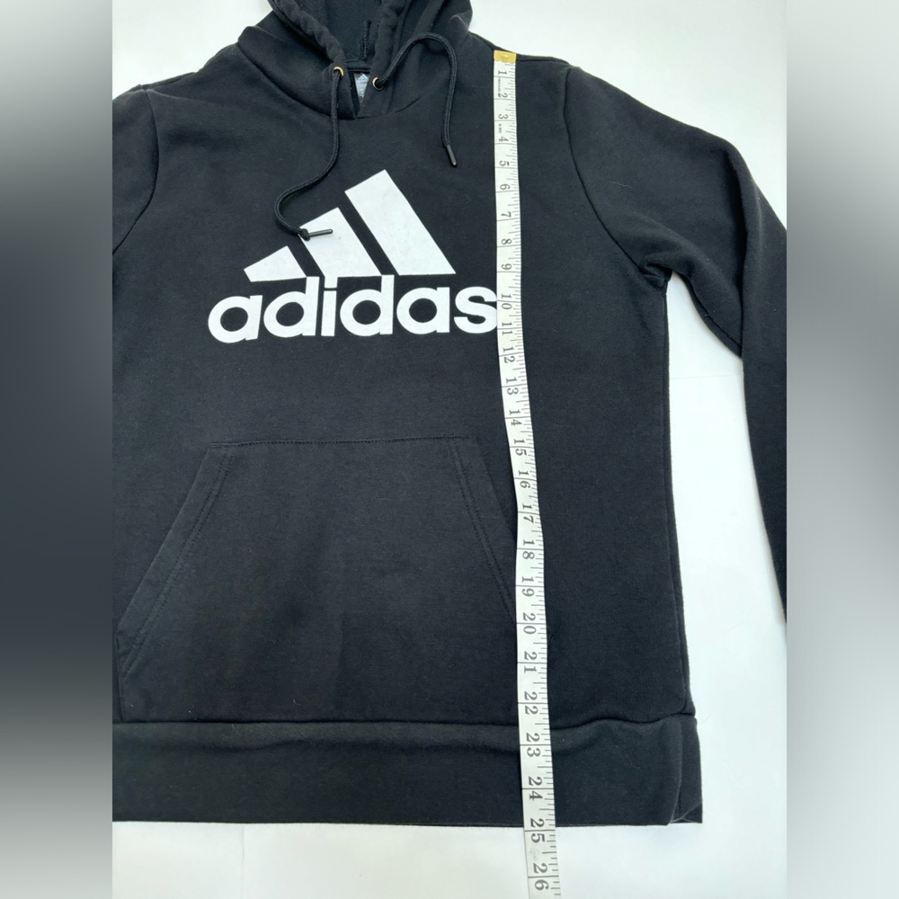 Adidas Golf black logo hoodie‎ M, pullover sweatshirt activewear classic - Picture 6 of 10